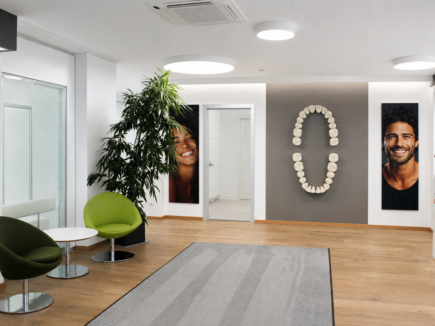 Reception della PROMIS Dental Clinic